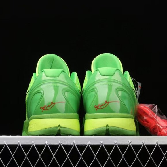 Nike Kirby 6 Green Apple Volt CW2190-300 Mamba Christmas US 10.5 main image 7